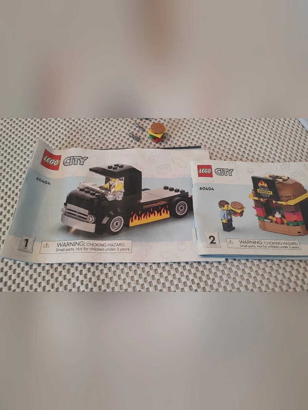 Lego City 60404 Burger Truck Gently Used Building Toy Set